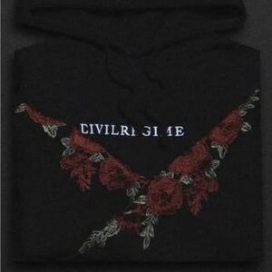 Civil Regime Roses Muerte Hoodie